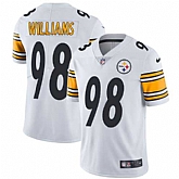 Nike Pittsburgh Steelers #98 Vince Williams Men's Nike White Vapor Untouchable Limited Jersey,baseball caps,new era cap wholesale,wholesale hats